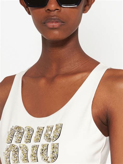 miu miu cropped button up|farfetch miu mitu tops.